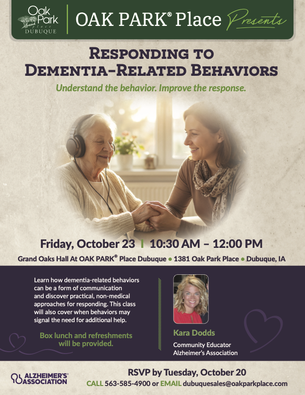 Responding to Dementia-Related Behaviors