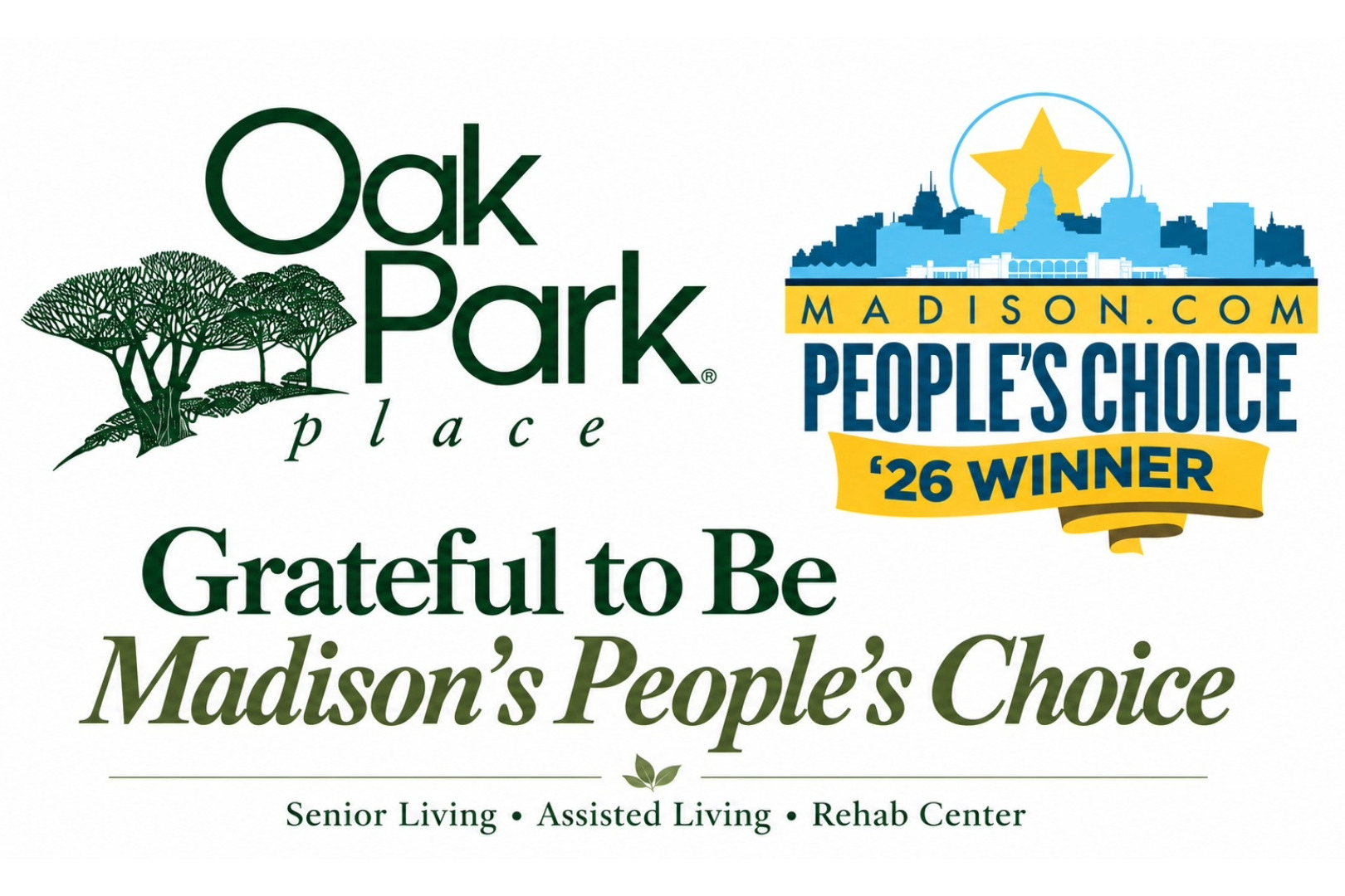 OAK PARK® Place Named Madison People’s Choice Winner