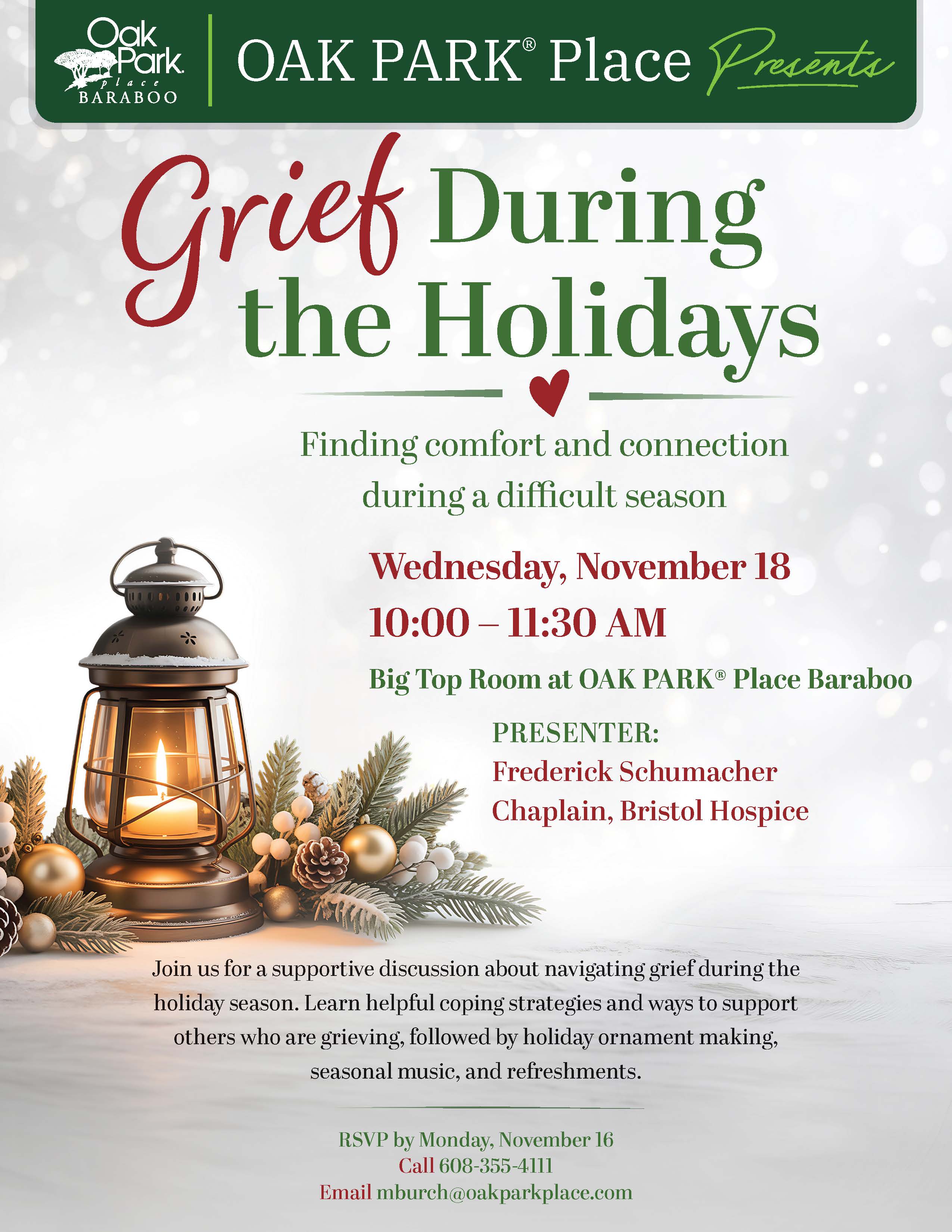 Grief During the Holidays