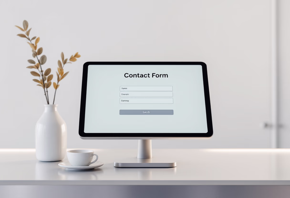 [background image] image of contact form station (for a food truck)