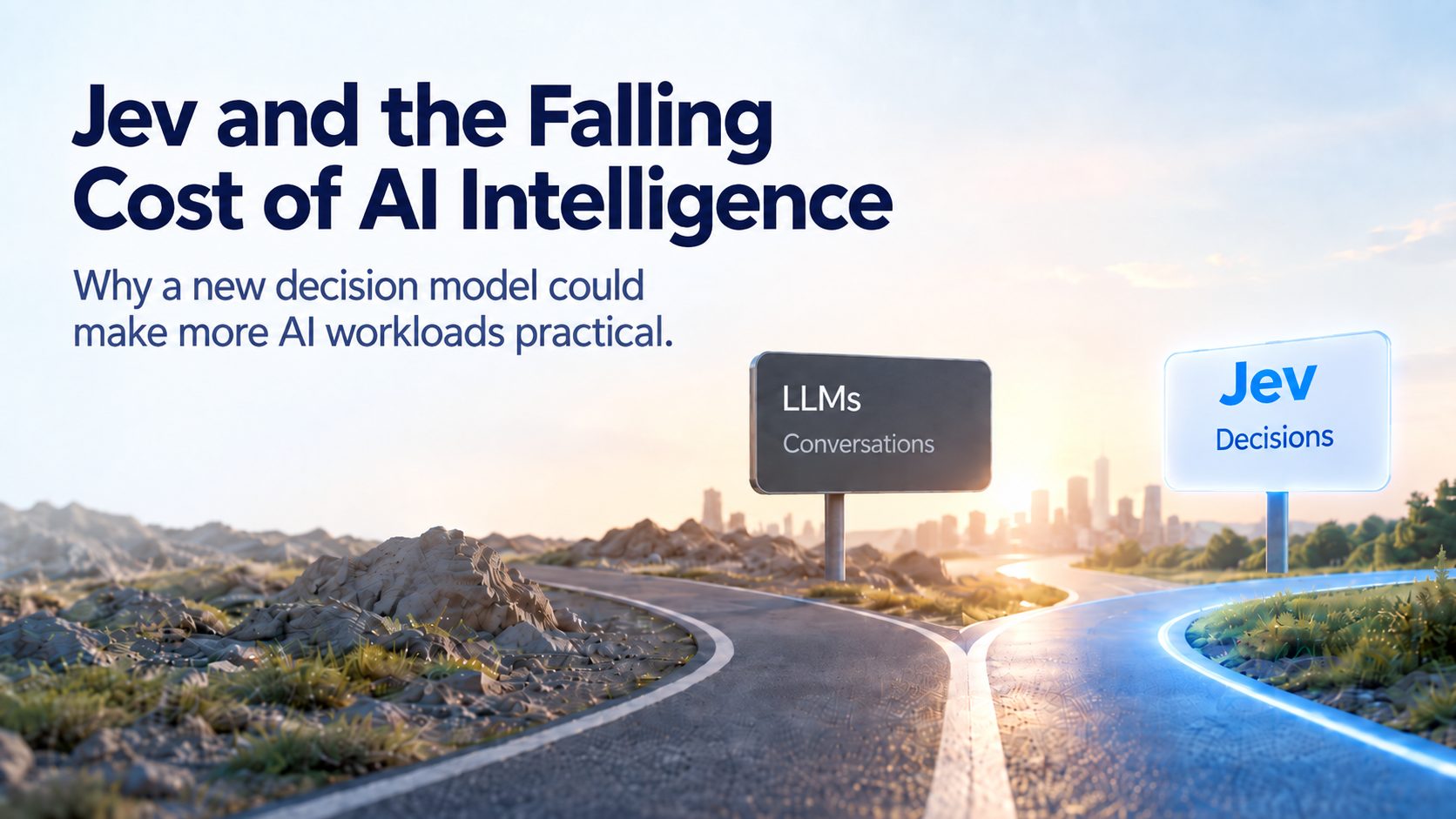 Jev and the Falling Cost of AI Intelligence