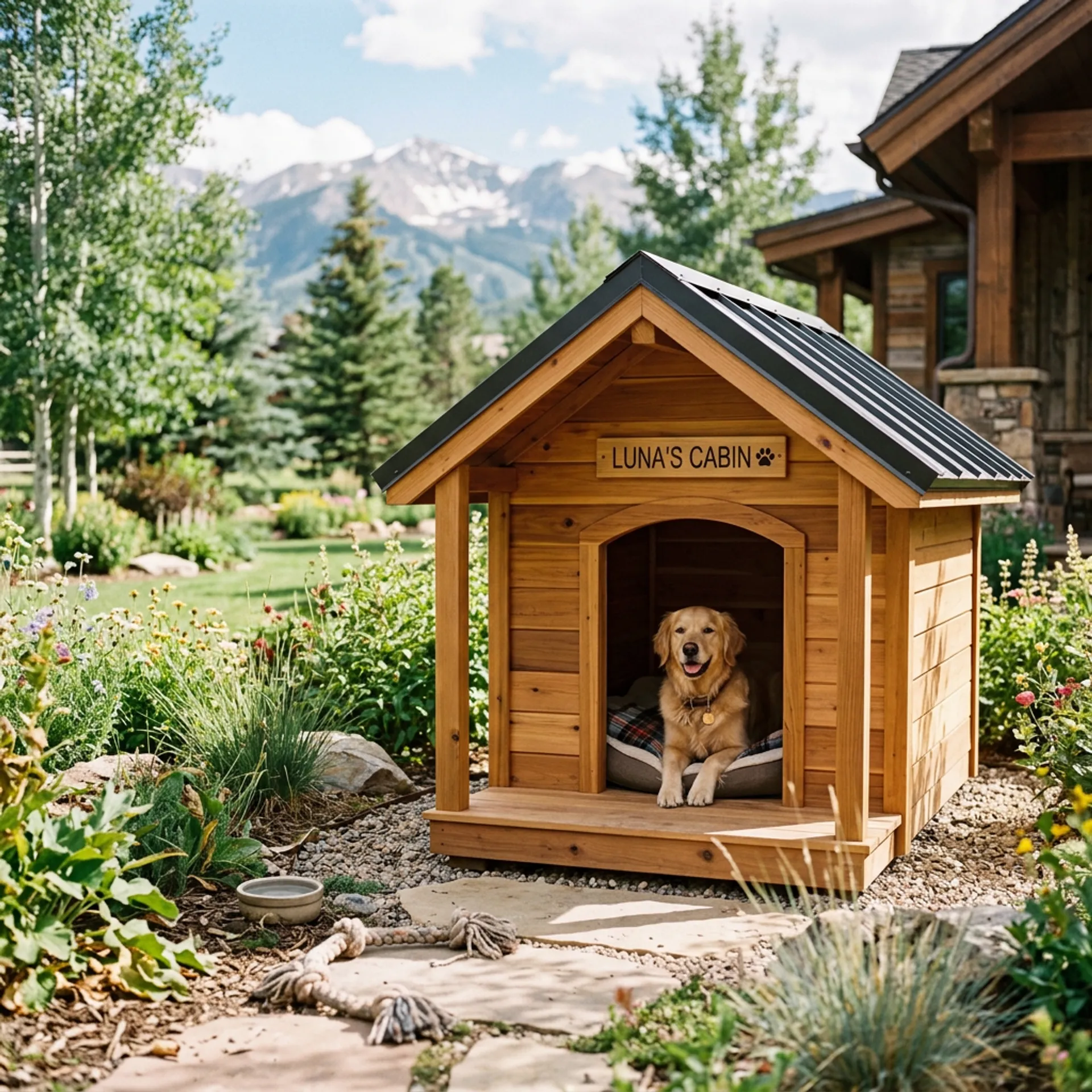 Sturdy Dog House