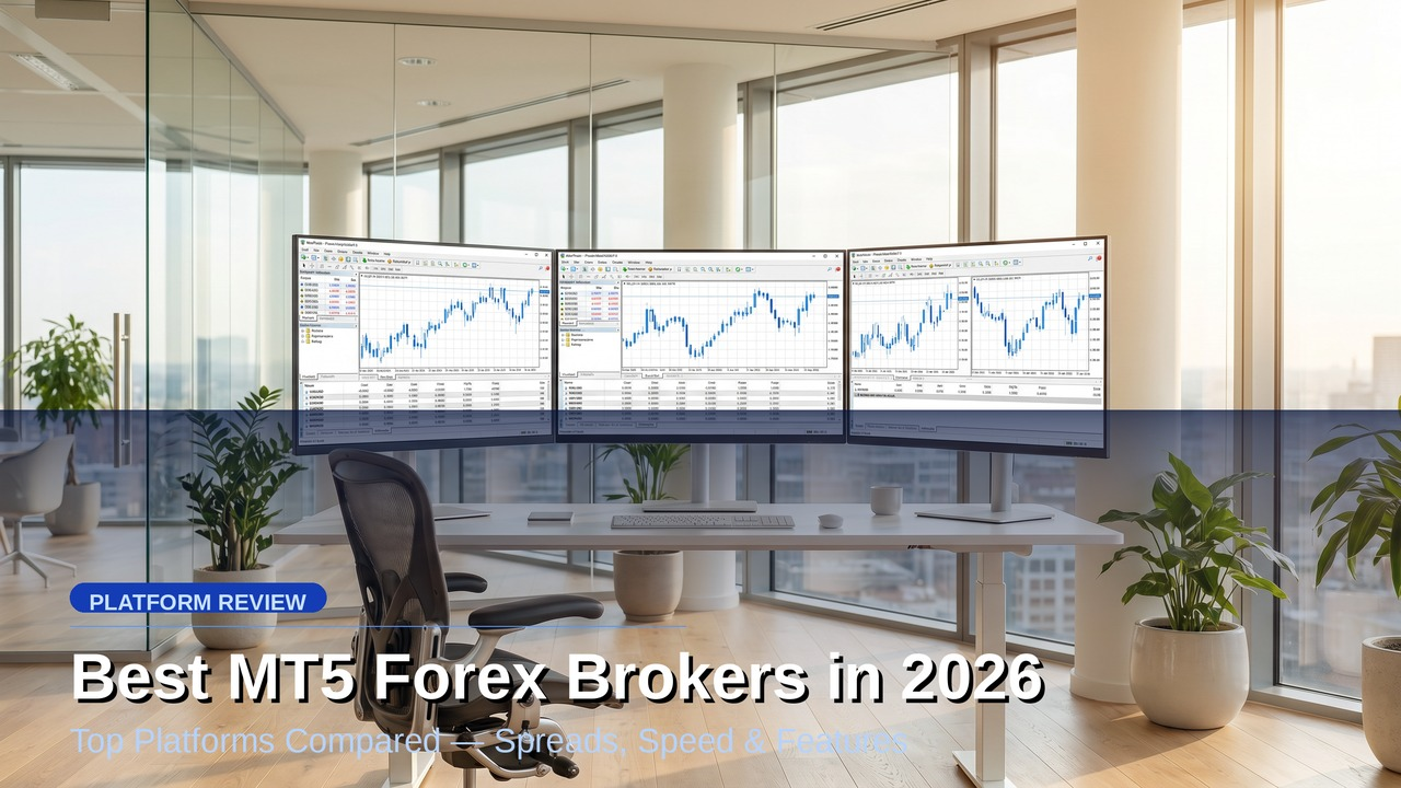 Best MT5 Forex Brokers in 2025: Top Platforms Compared