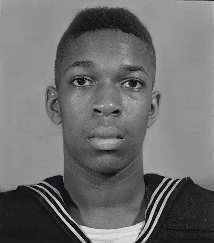 John Coltrane — File:U.S. Naval Reserve portrait of Johnny Coltrane edit.jpg