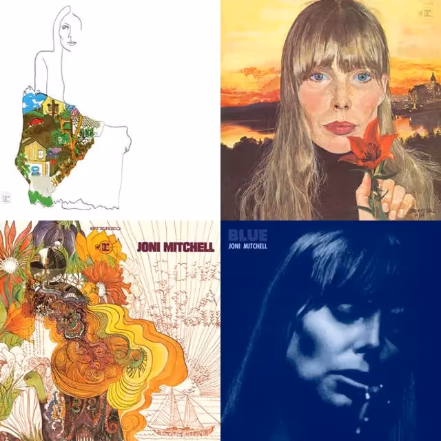 Joni Mitchell — Joni Mitchell's music in chronological order - playlist by F
