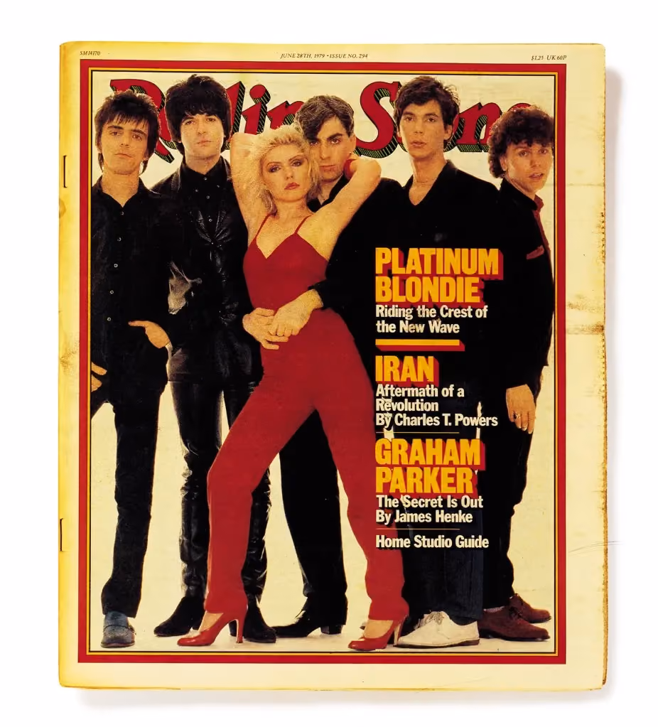 Blondie — Blondie 1979 Rolling Stone Cover Story