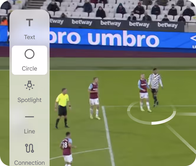 Coaching tools for video analysis
