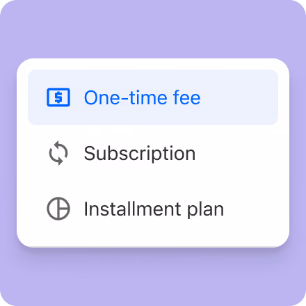 Invoice settings