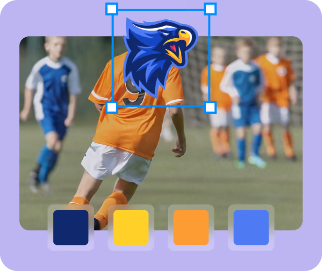 Fully customizable with assets and brand colors