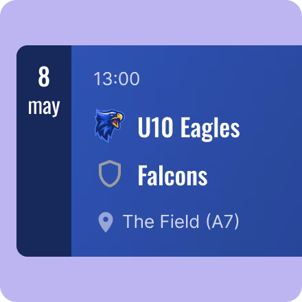 Fixtures with all the right information