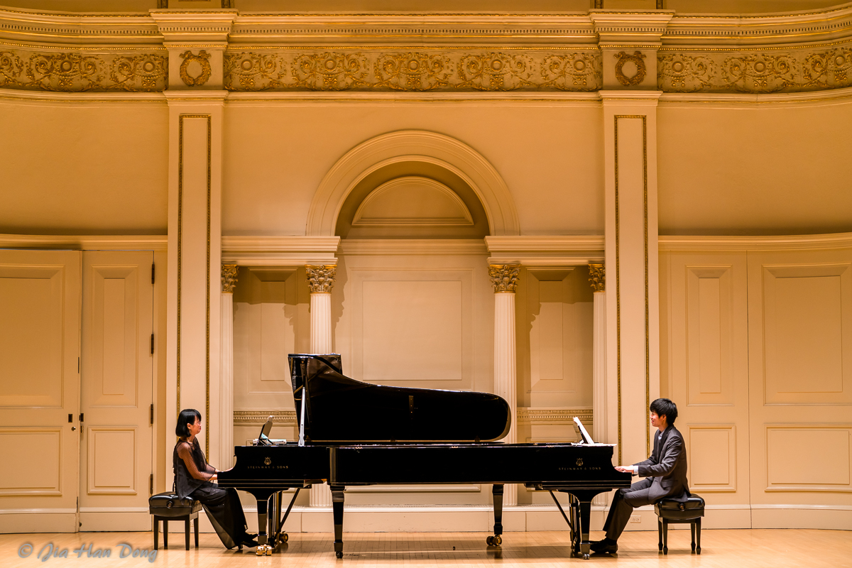 Two Piano Journey — Michelle and Christopher Kuo at Carnegie Hall