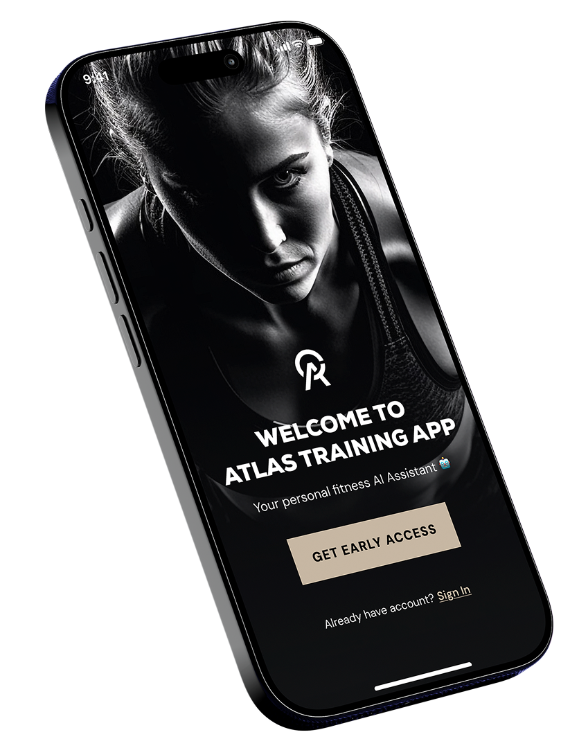 Atlas Training App on iPhone