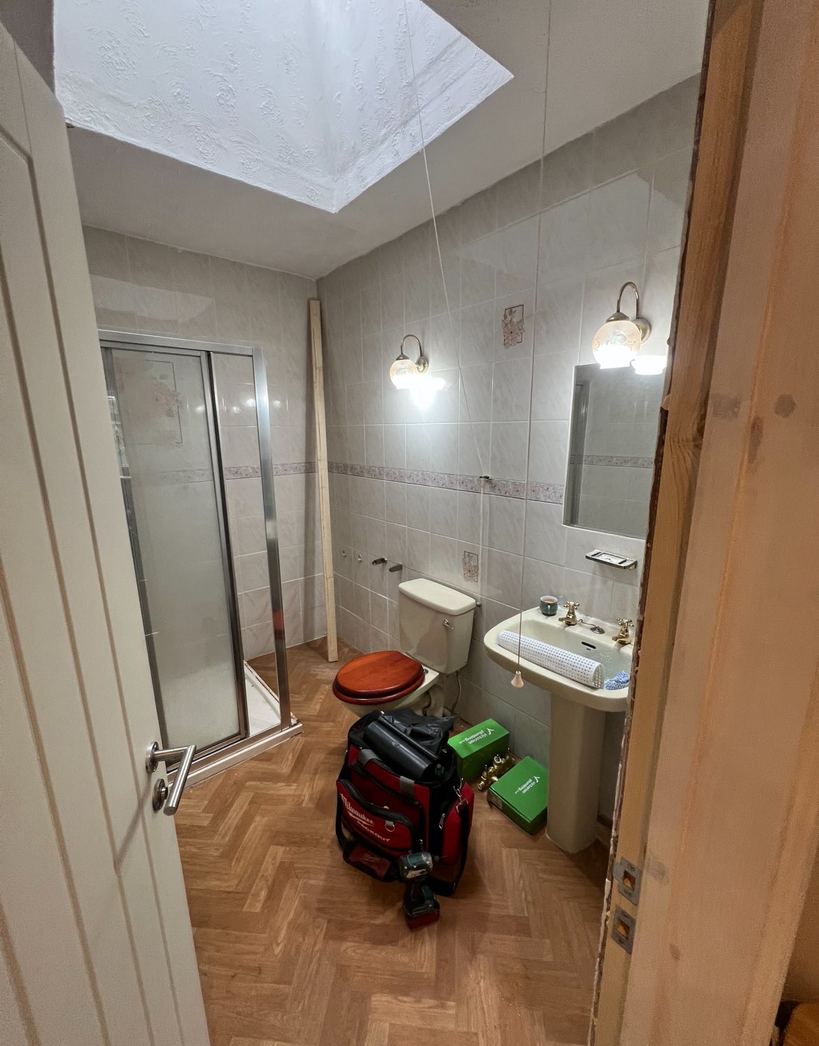 Bathroom Transformation - English Cottage Style