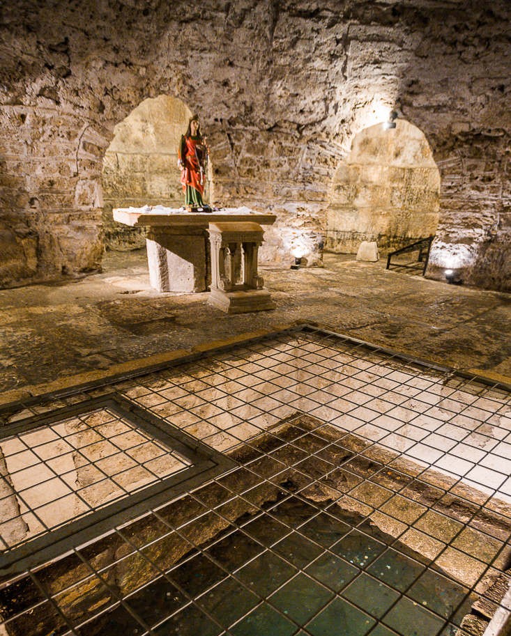 Crypt below the cathedral, Split