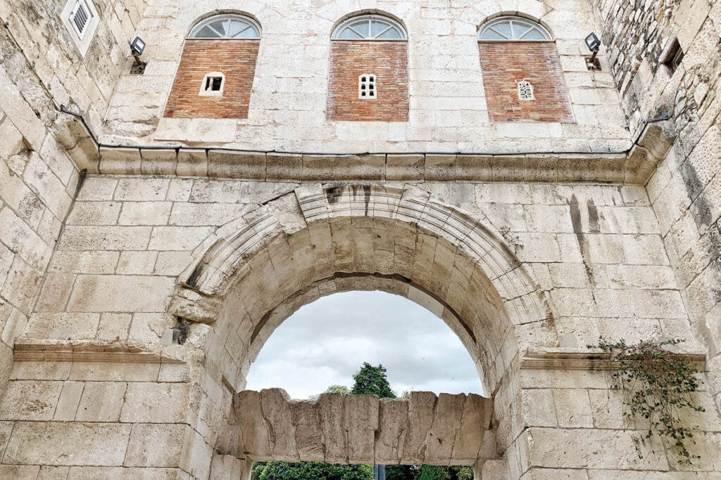 The Golden Gate of Diocletian's Palace, Game of Thrones filming location, Split