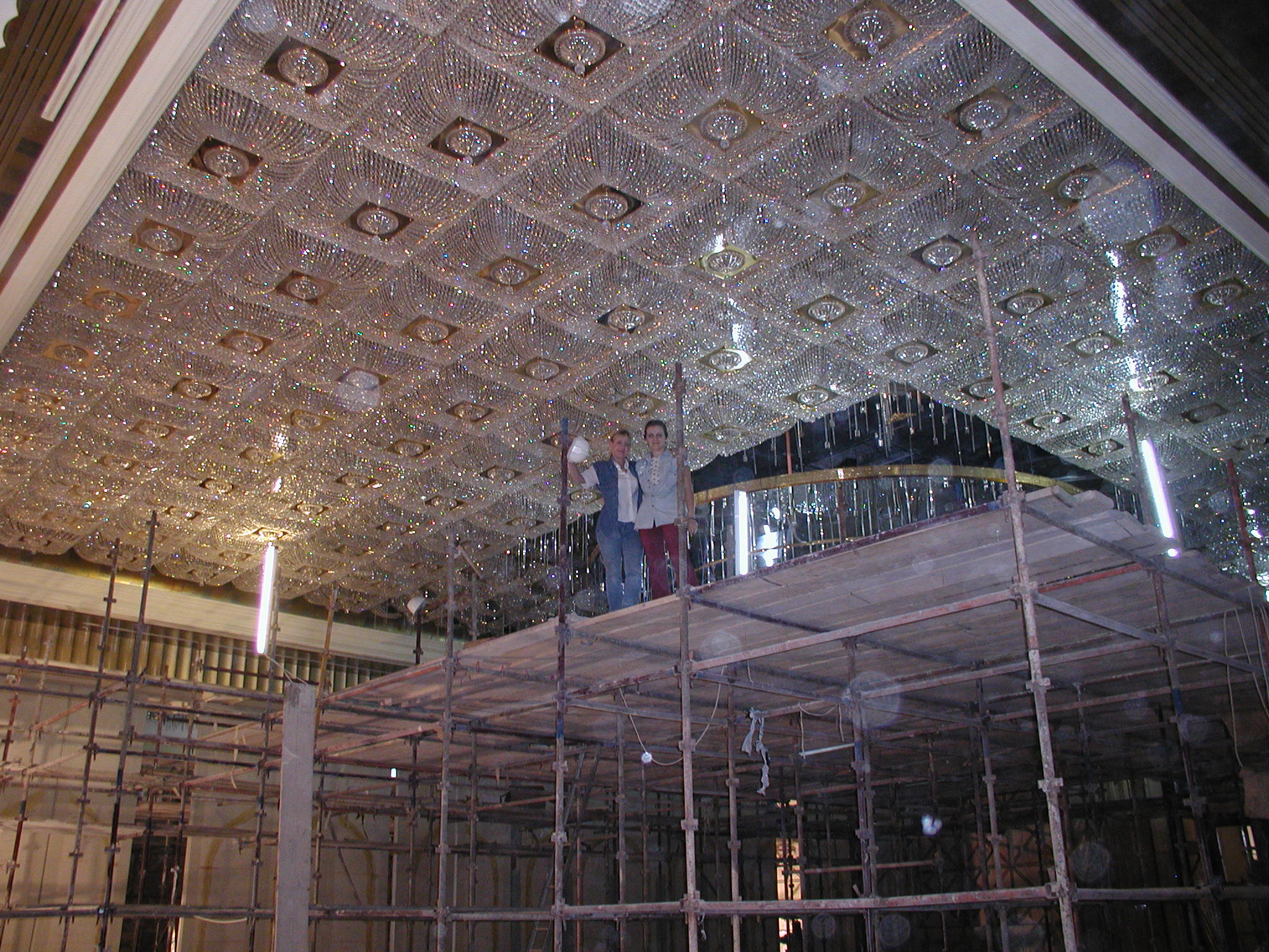 Sheraton Ballsaal Doha - Detail der JUMA Beleuchtung