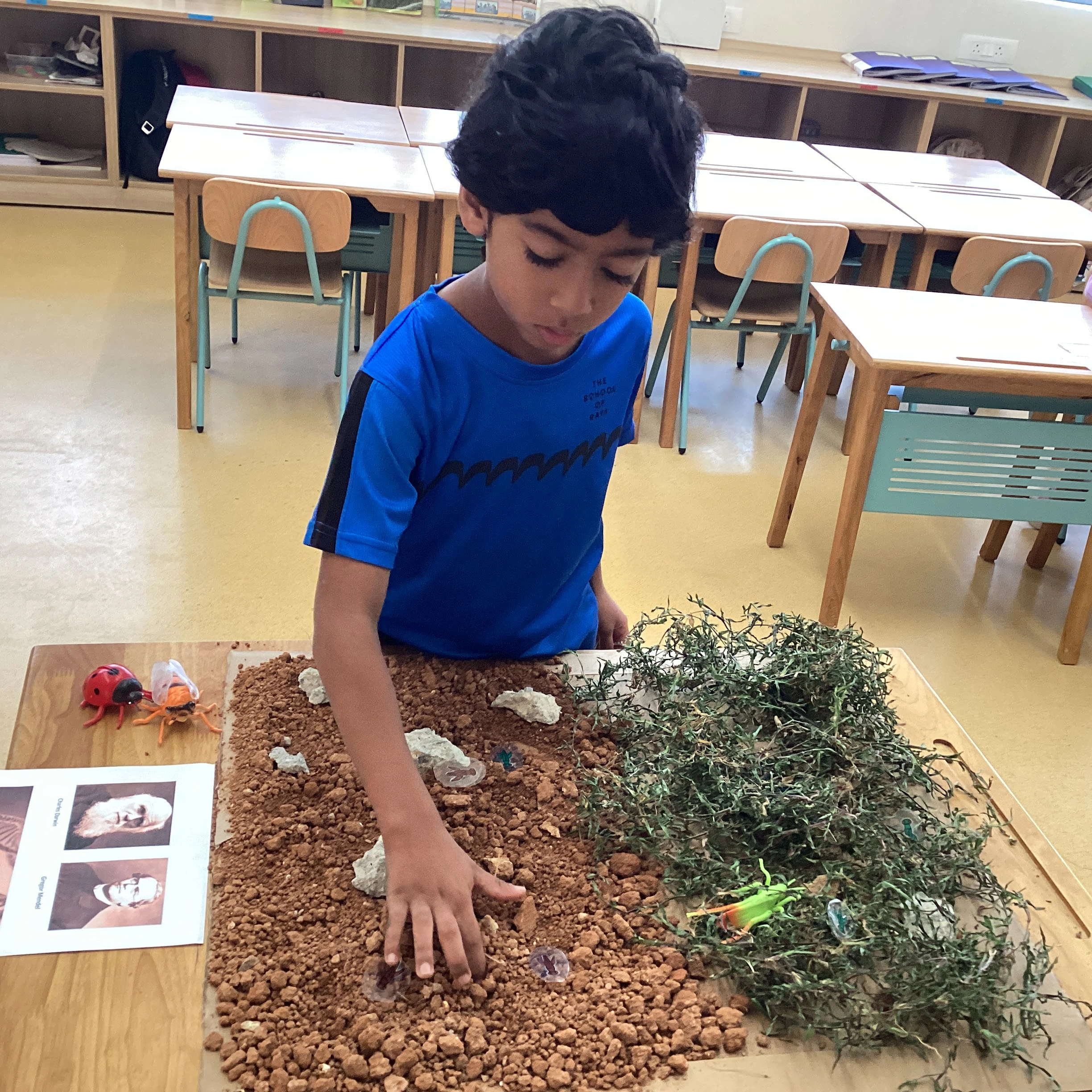 Students in nature at Raya