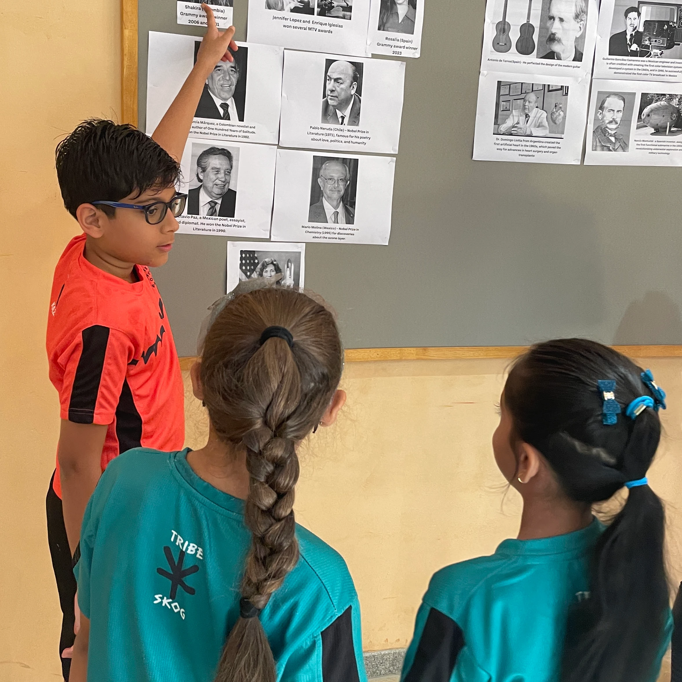 Students exploring at Raya