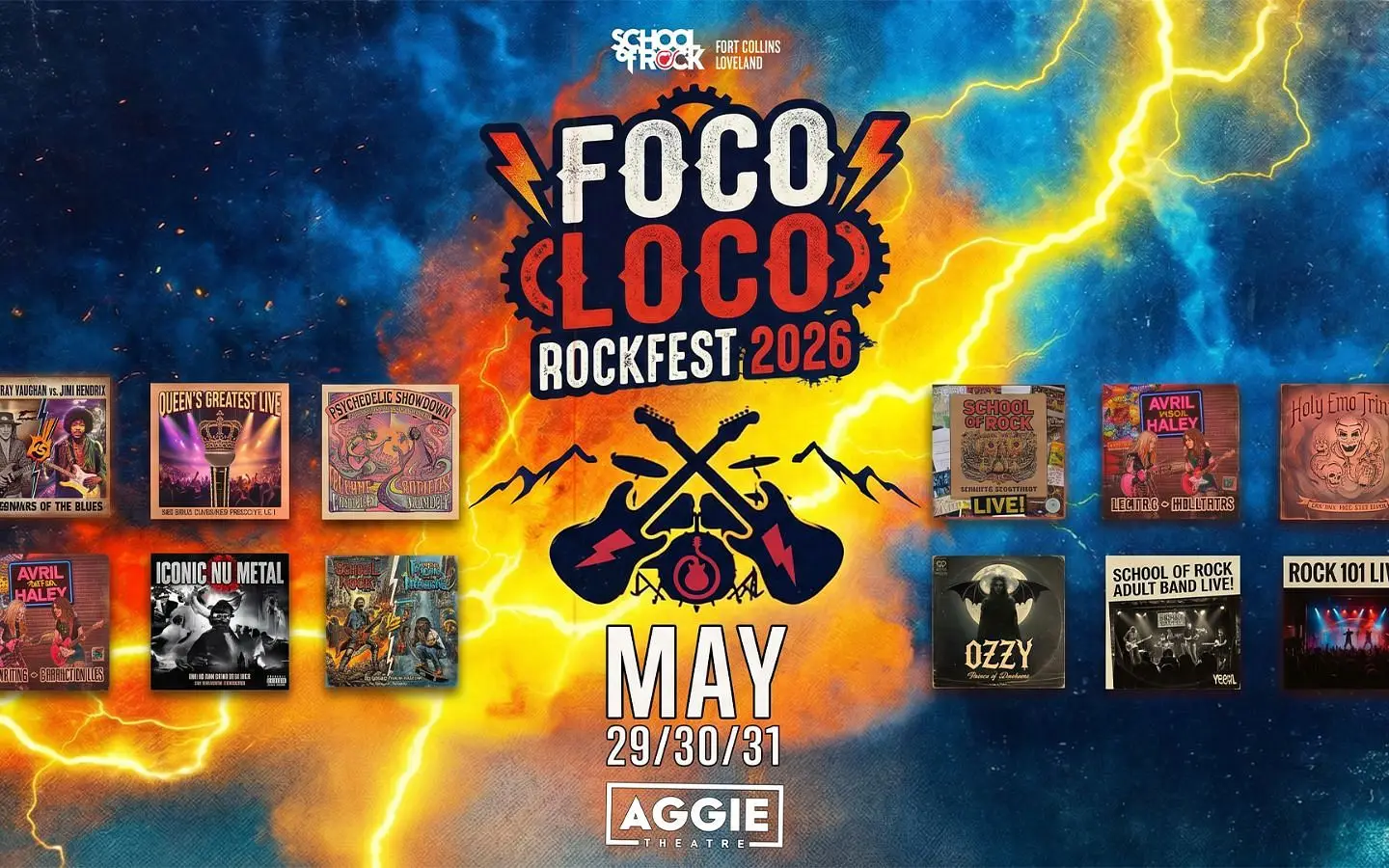School of Rock FoCo LoCo Fest 2026 - Night 1