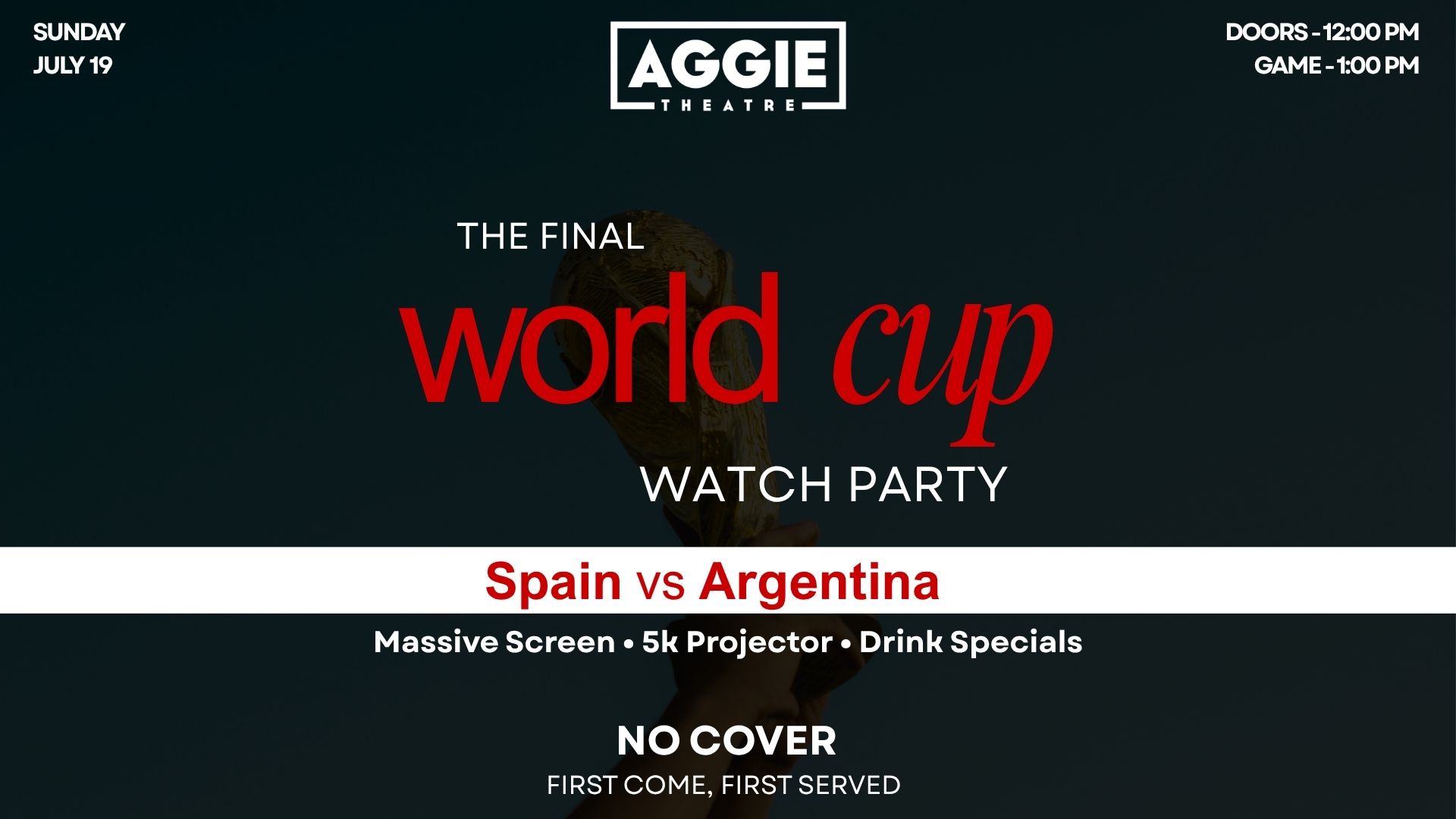 World Cup Final Watch Party