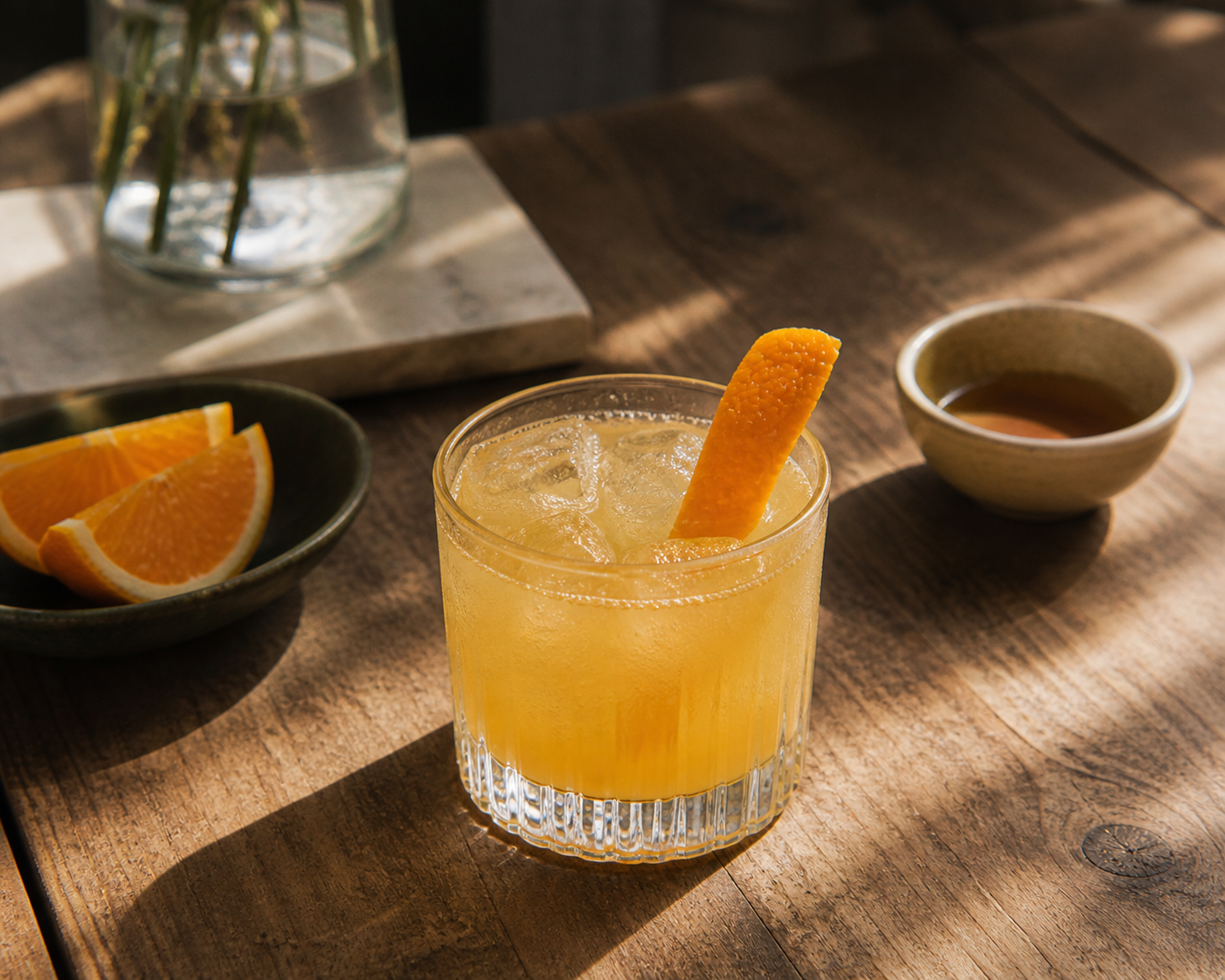 Reposado Sunset cocktail