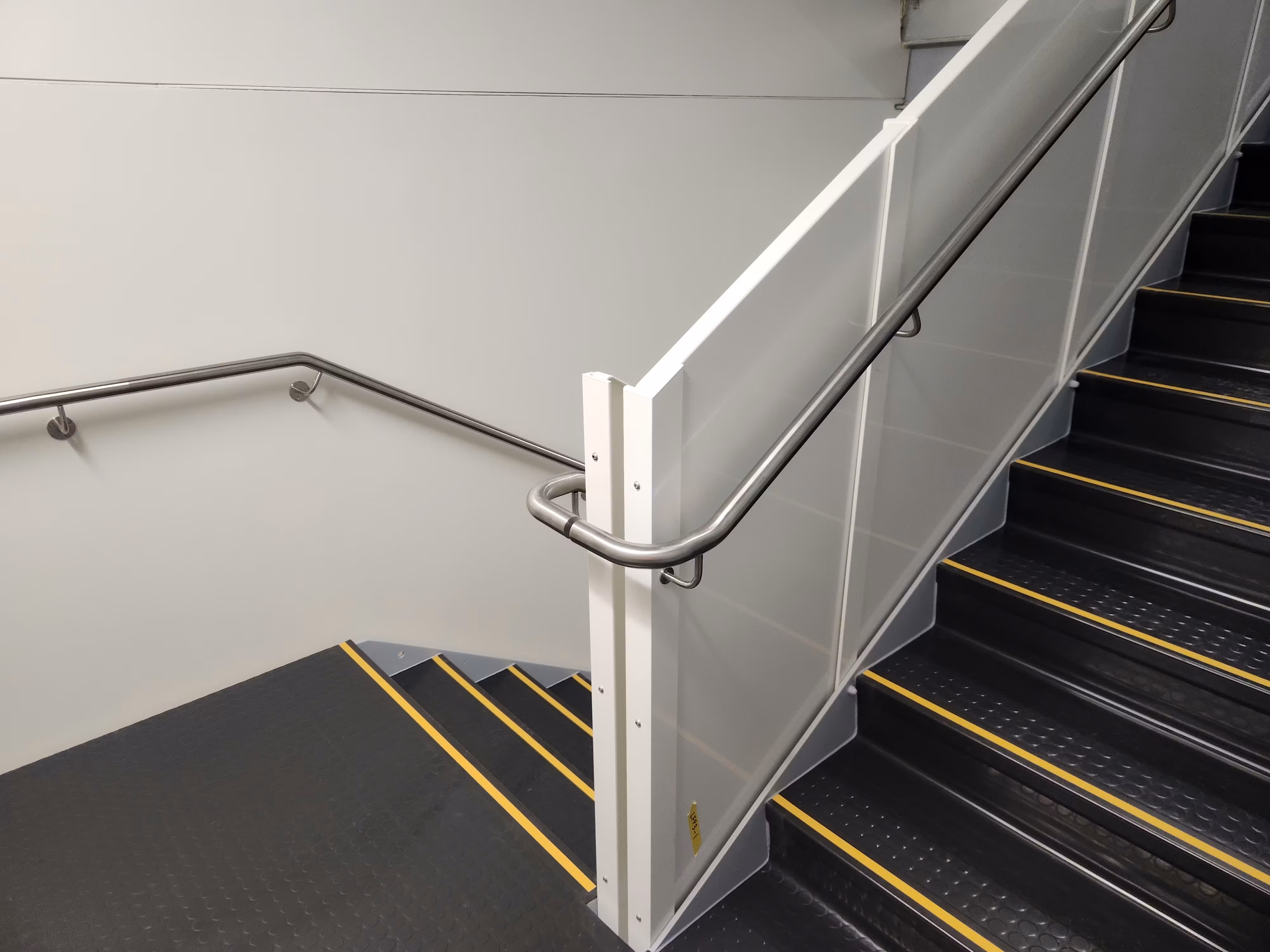 Custom stainless steel handrail from The Fabricator