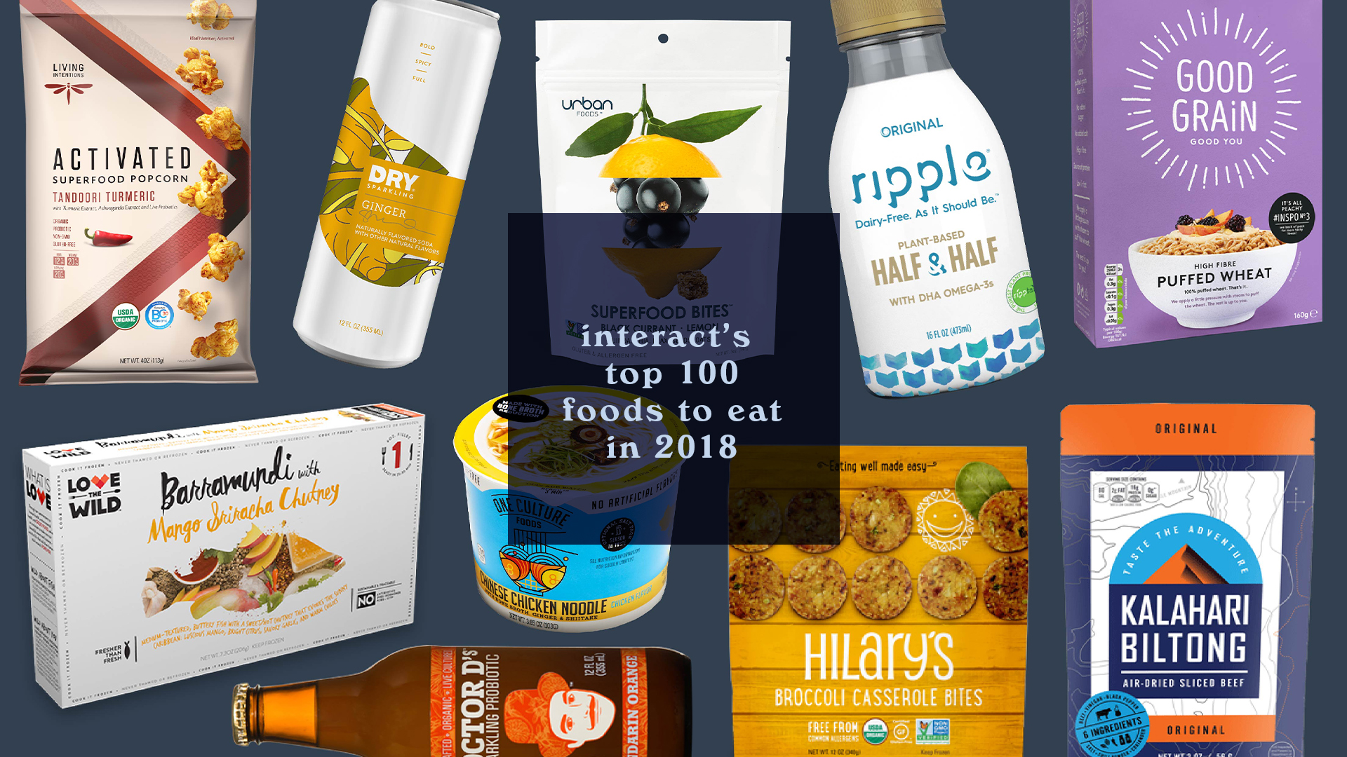 Interact's Top 100 Foods to Eat in 2018