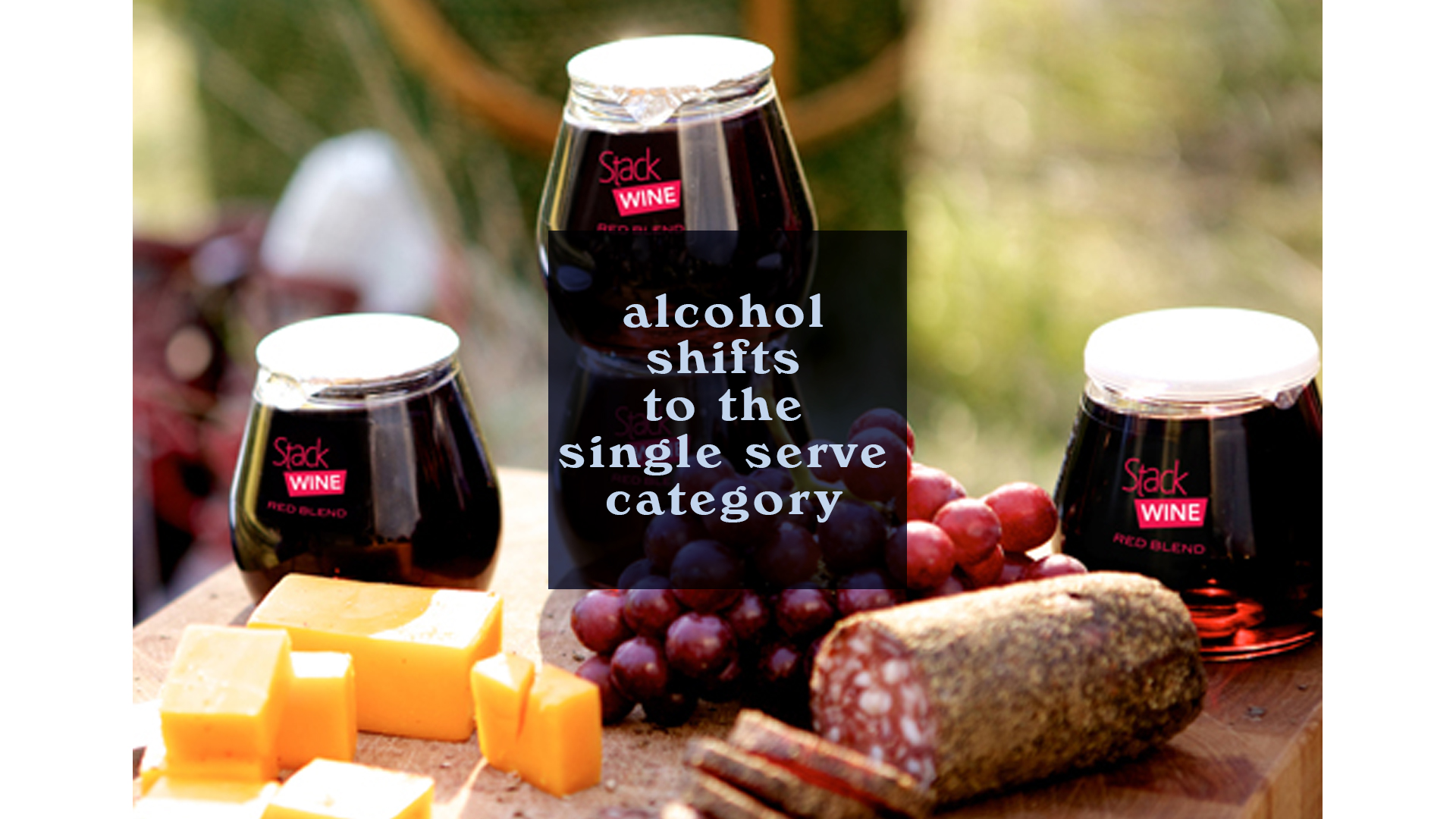 Alcohol Shifts to the Single Serve Category