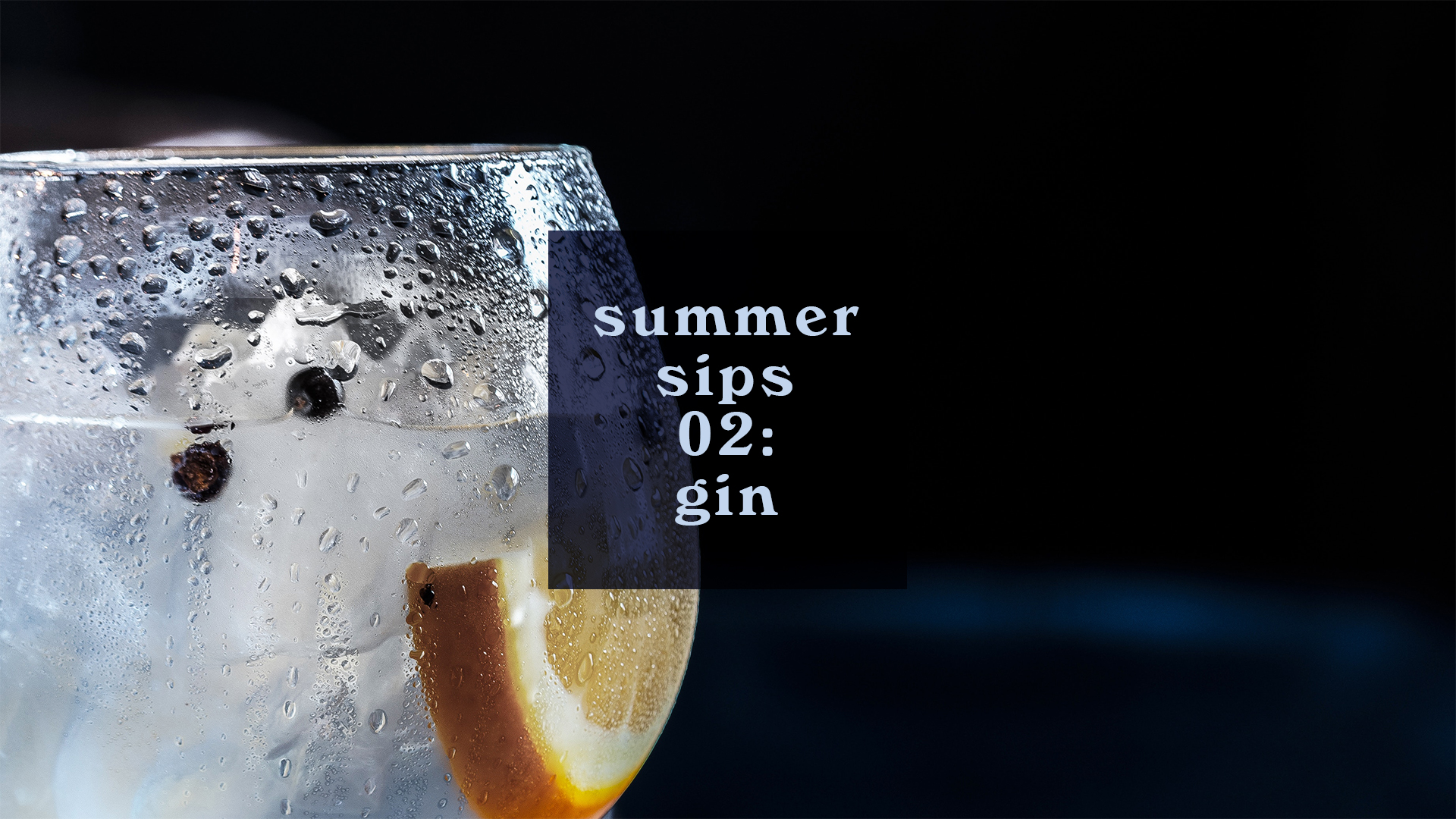 Summer Sips 02 - Gin