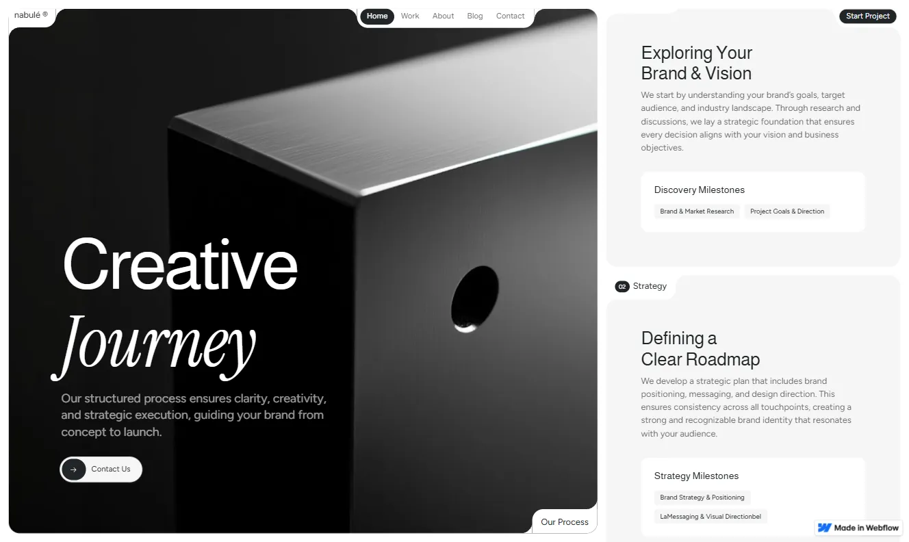 Web page showing Adaptive's tools and services including development, integrations, and engineering details.