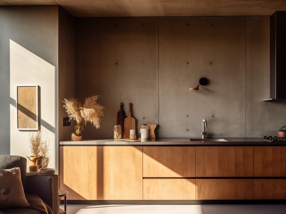 A cozy and warmth space in the house