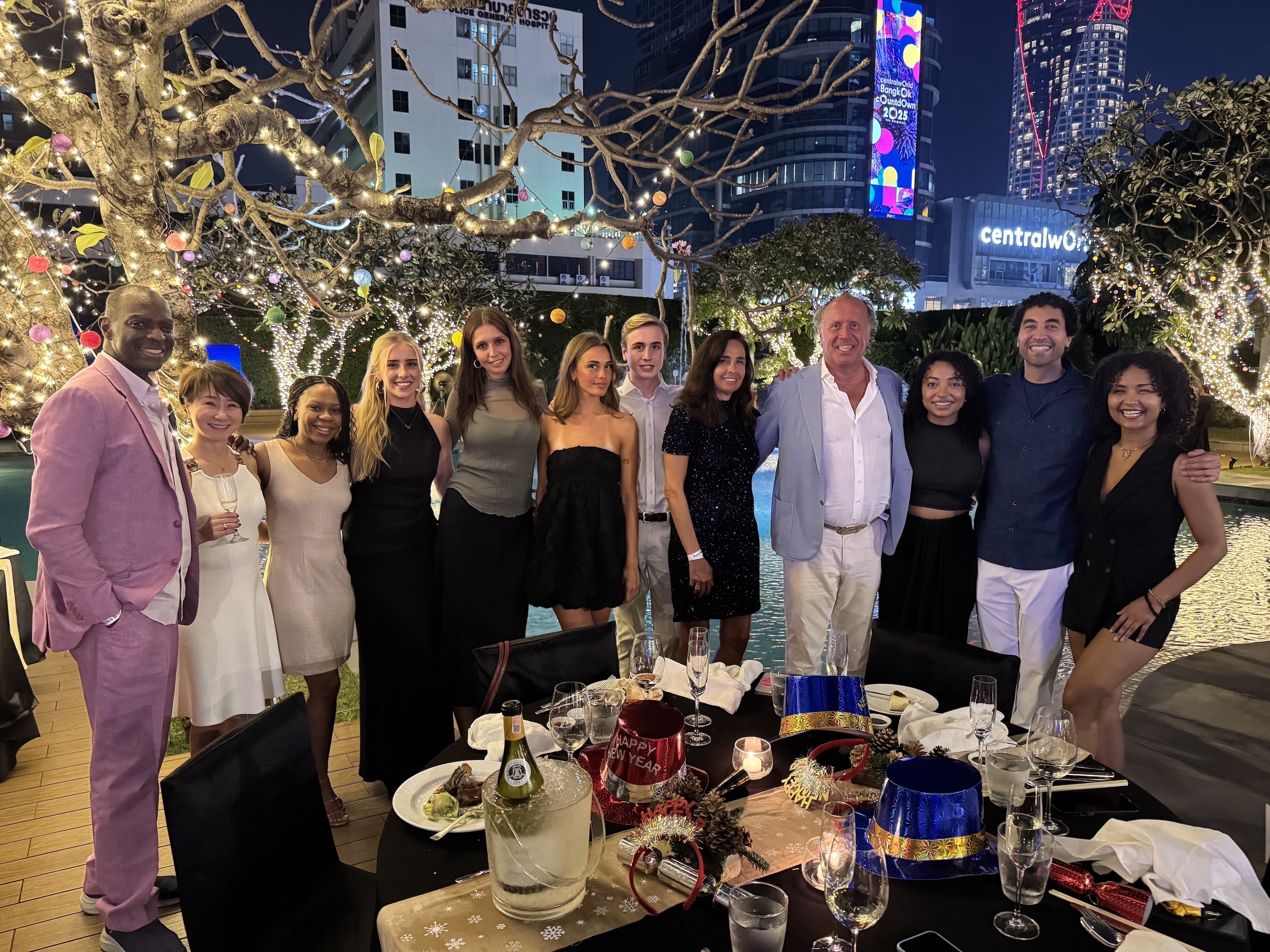 Bangkok NYE dinner