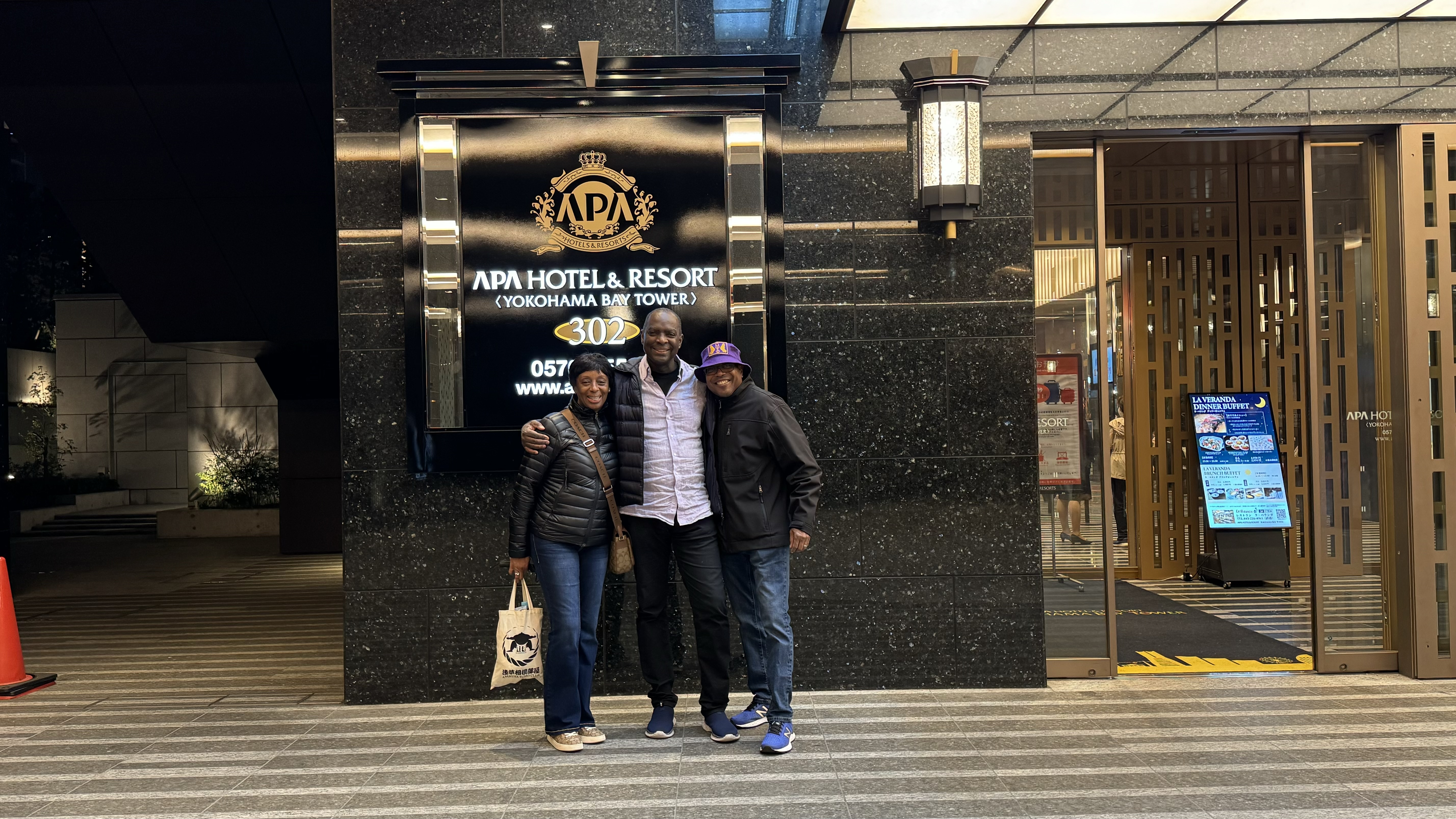 Barry and Omaira in Japan