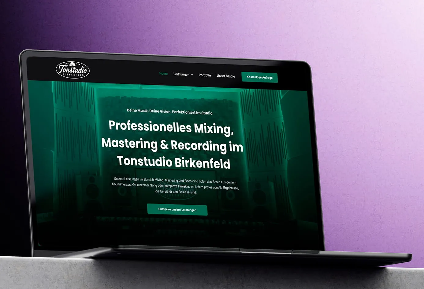 Website Referenz Zahnarztpraxis Elena Baun – Webdesign zum Festpreis von AVAXX Webdesign