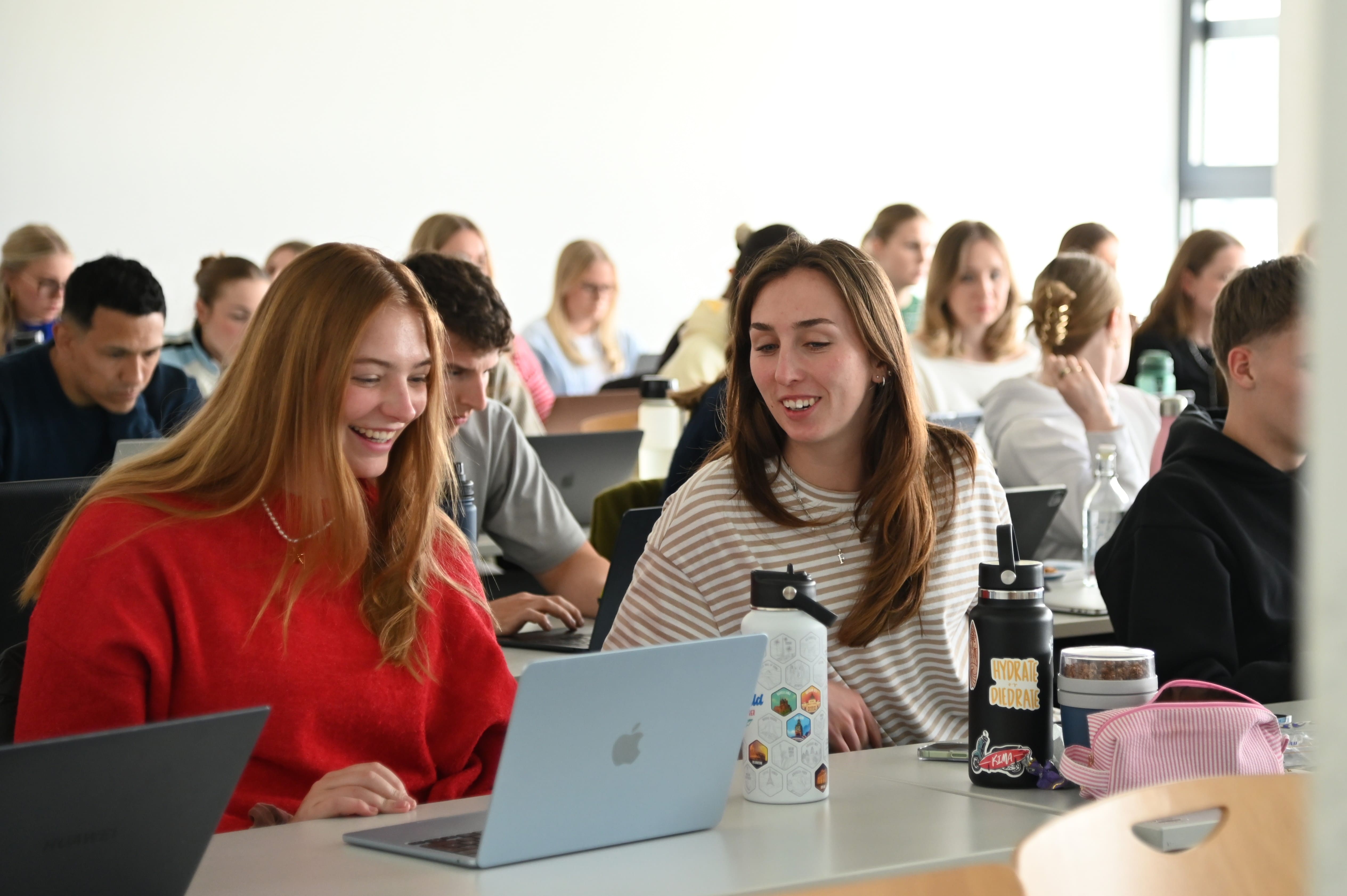 Students attending International Marketing and Sales Master class at FH Münster.