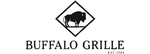 Buffalo Grille logo with a buffalo silhouette above the text.