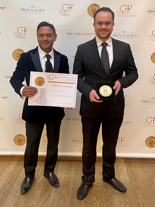 Prix Galien Award nomination - Michalis and Riaz