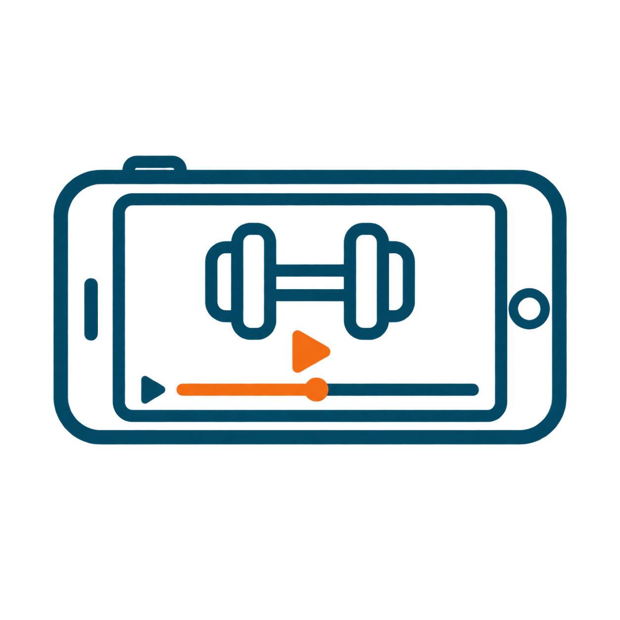 Magnifying glass highlighting a running person icon symbolizing search or movement.