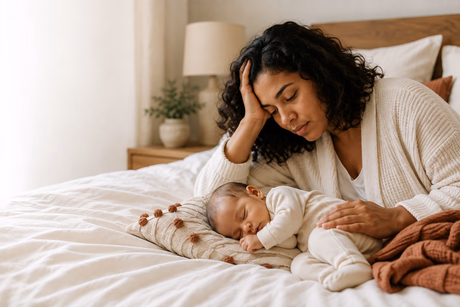 Learn what postpartum depletion means, how it differs from normal new-mom fatigue, possible causes, and when persistent exhaustion needs medical care.