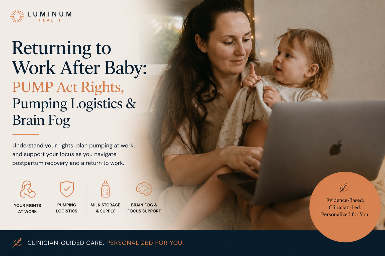Returning to Work After Baby: PUMP Act Rights, Pumping Logistics & Brain Fog