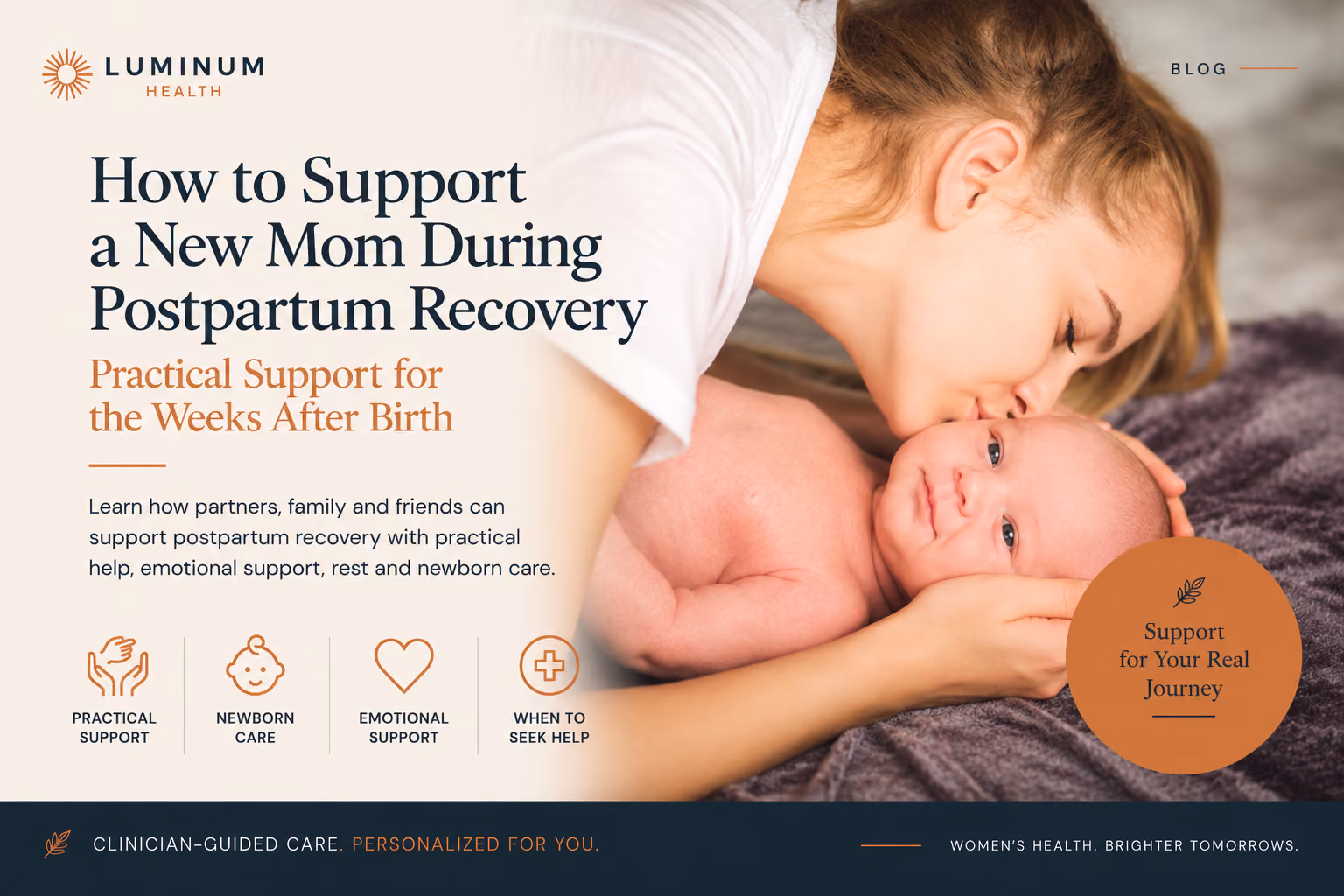How Partners, Family and Friends Can Actually Support Postpartum Recovery
