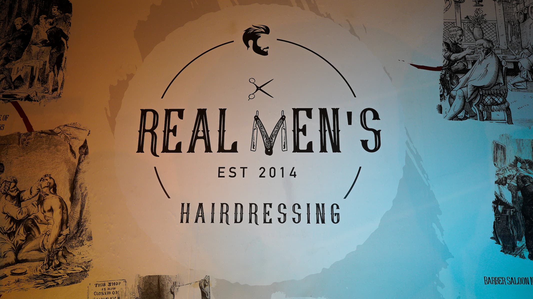 Interior atmosphere at Real Men's Hairdressing Pennant Hills