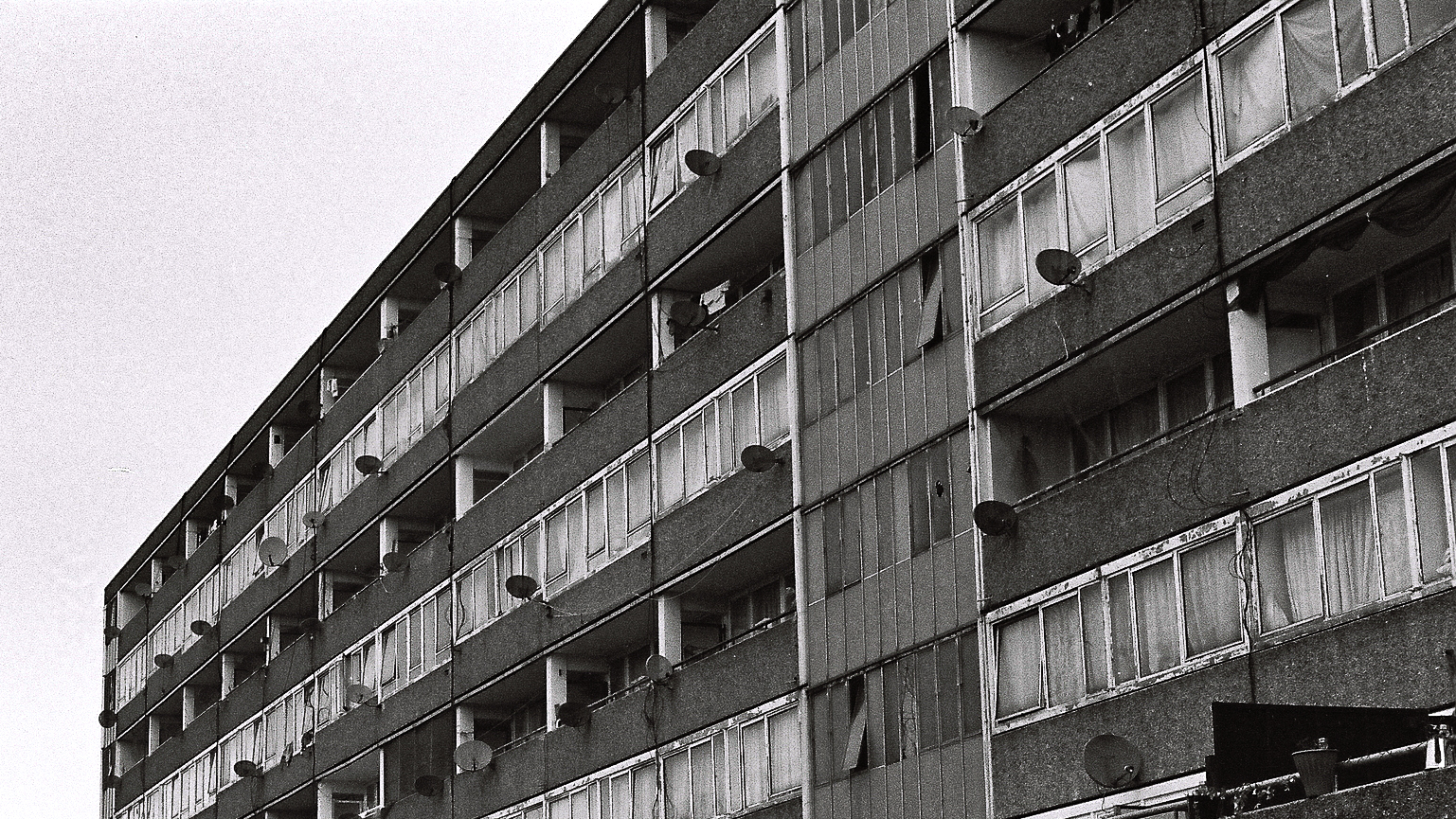 An abandoned council estate