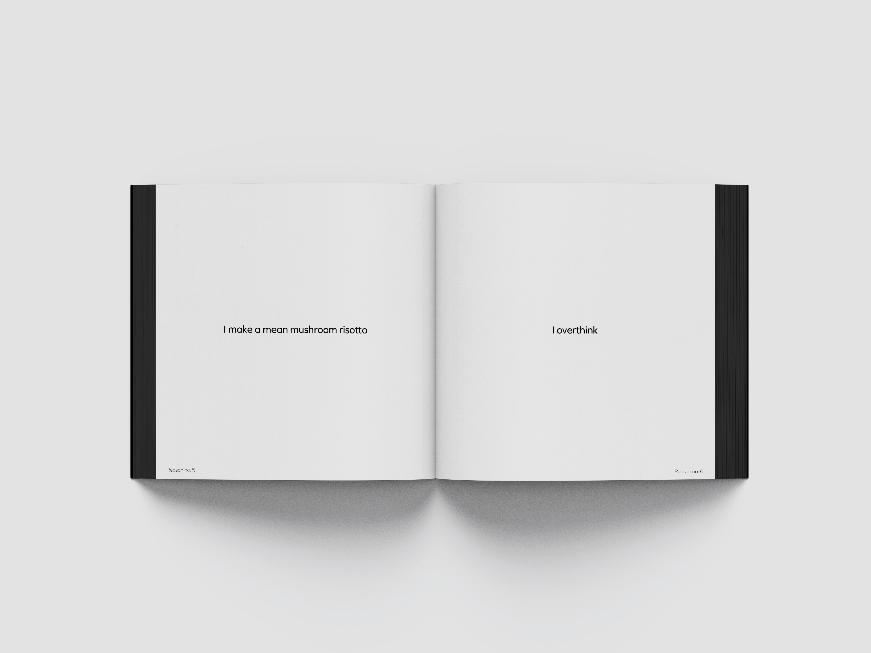 Mockup of the book 100 Reasons Why I am Enough