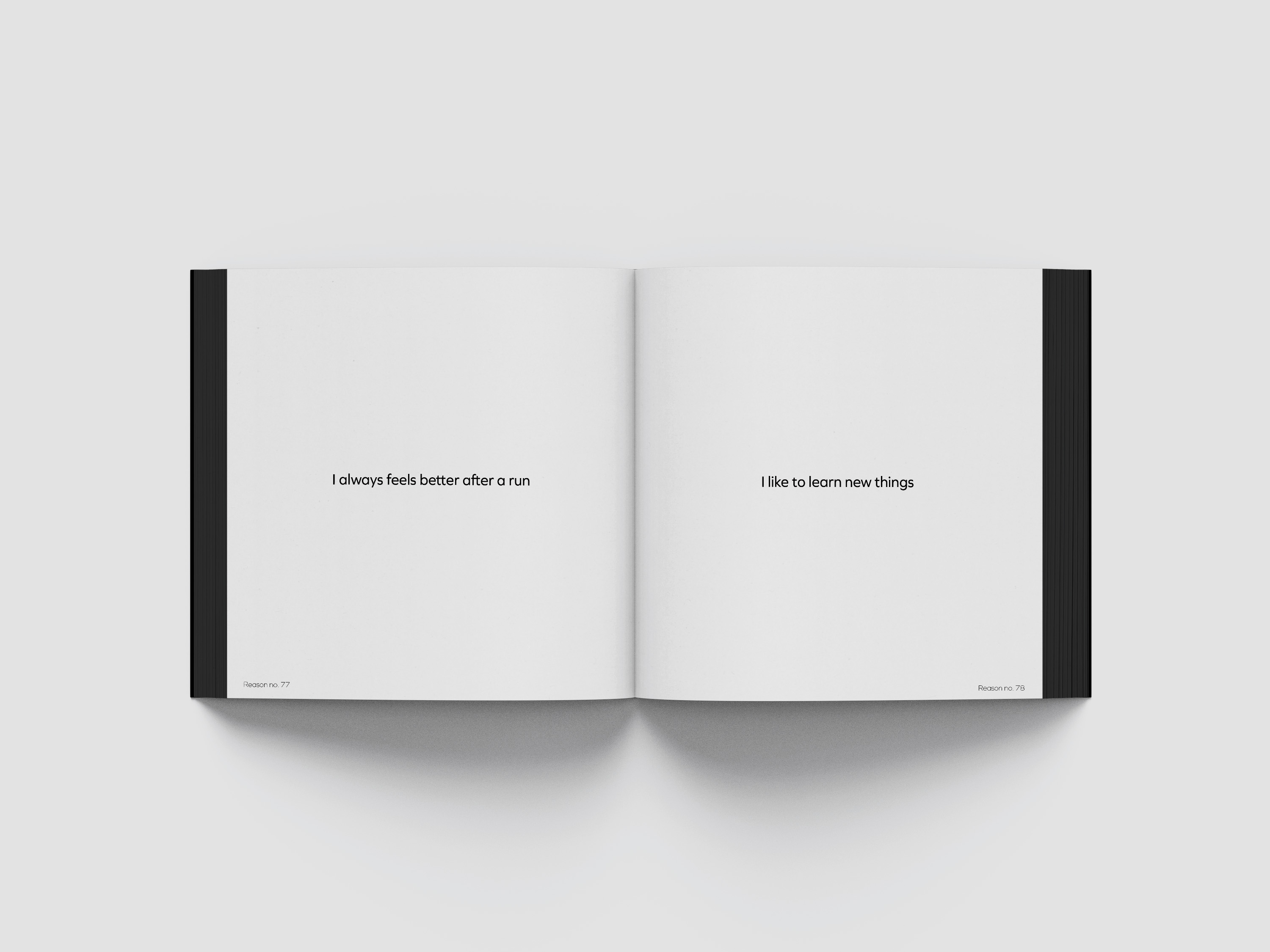 Mockup of the book 100 Reasons Why I am Enough