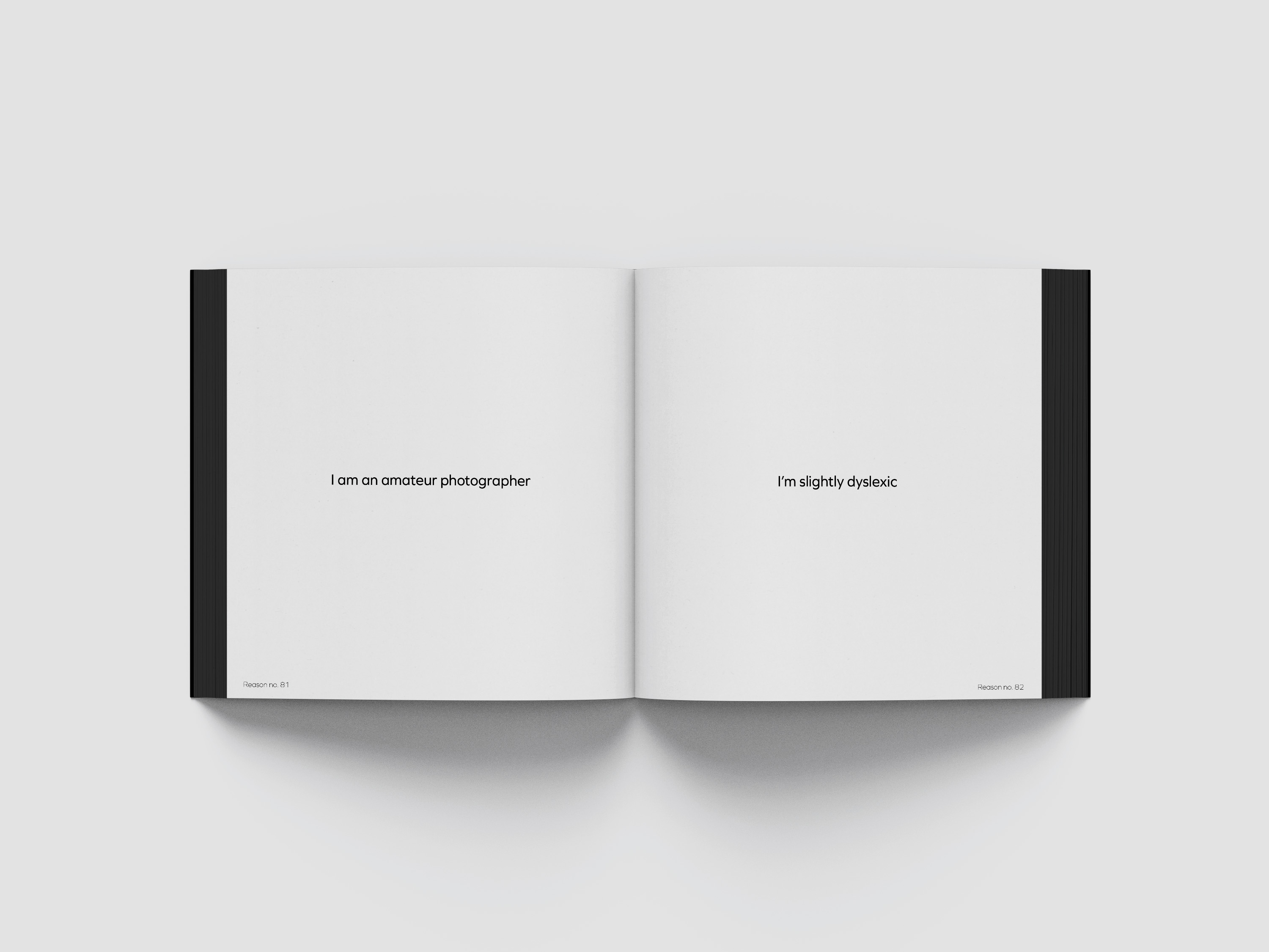 Mockup of the book 100 Reasons Why I am Enough