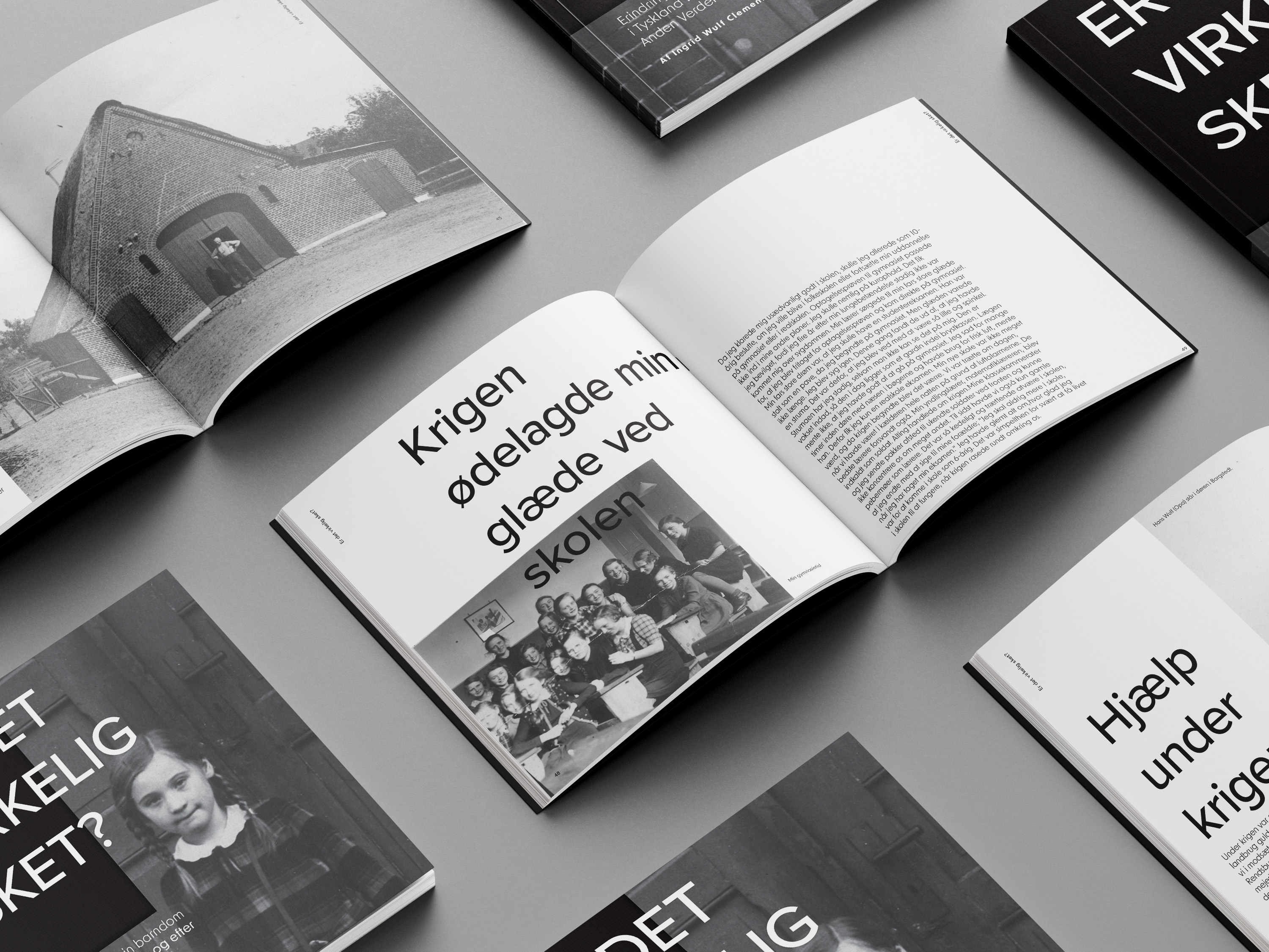 Mockup of the book Er Det Virkelig Sket?