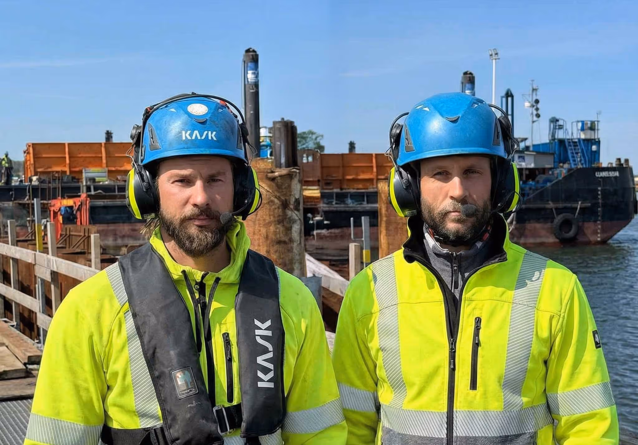 Philip Jeppson & Johan Kruuse från Nordic Subsea Group