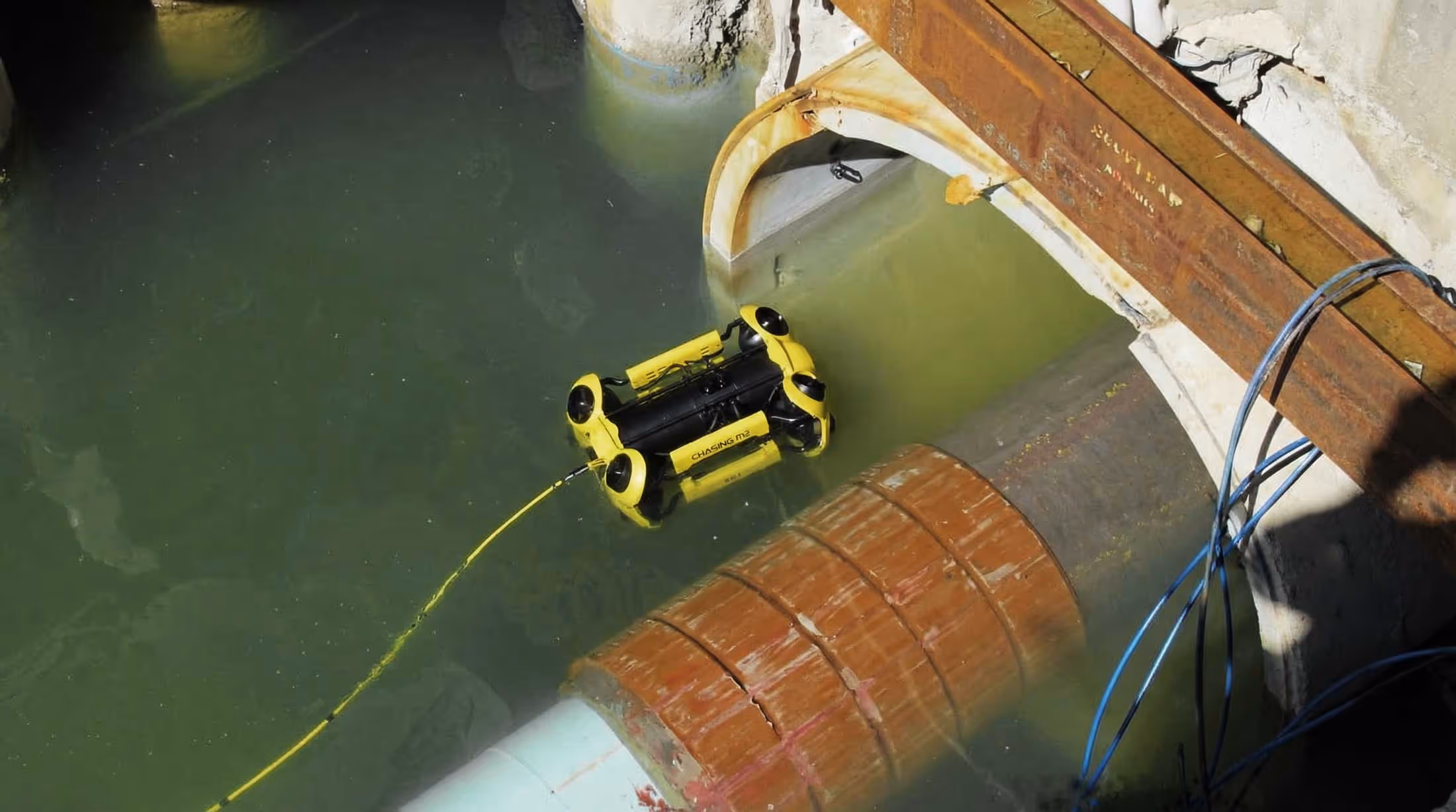 ROV vid tunnelinspektion