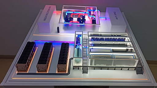 Industrial Solution Scale Model With LED Display